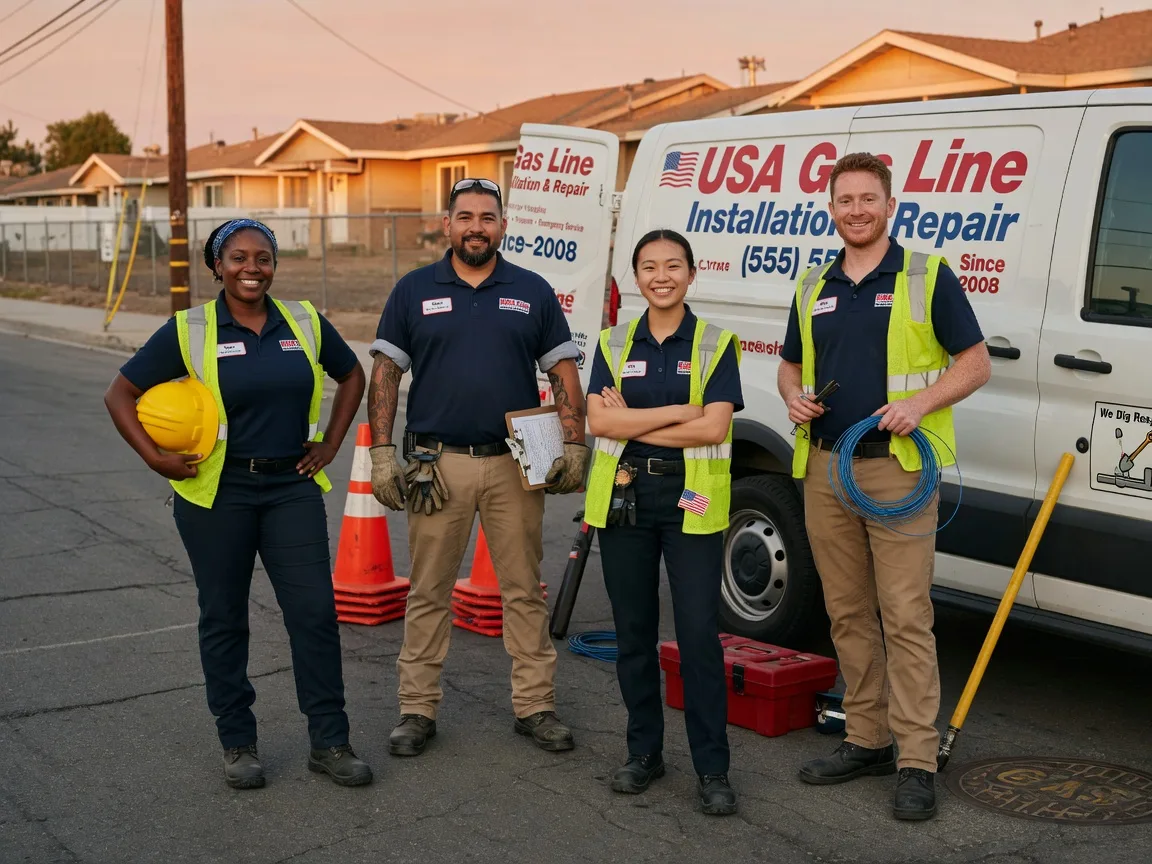 Gas Line Installation company in Mount Pleasant, WI
