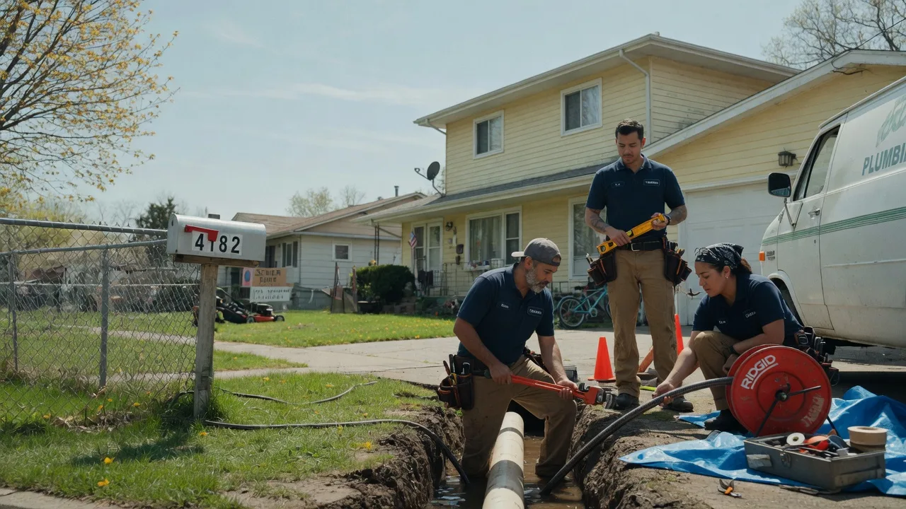 Gas Line Repair in Mount Pleasant, WI near me